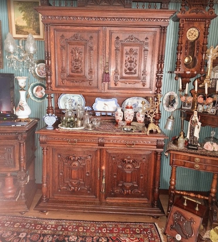 Antieke MECHELSE JACHTKAST 230 hg 140 brd €200, Antiek en Kunst, Ophalen