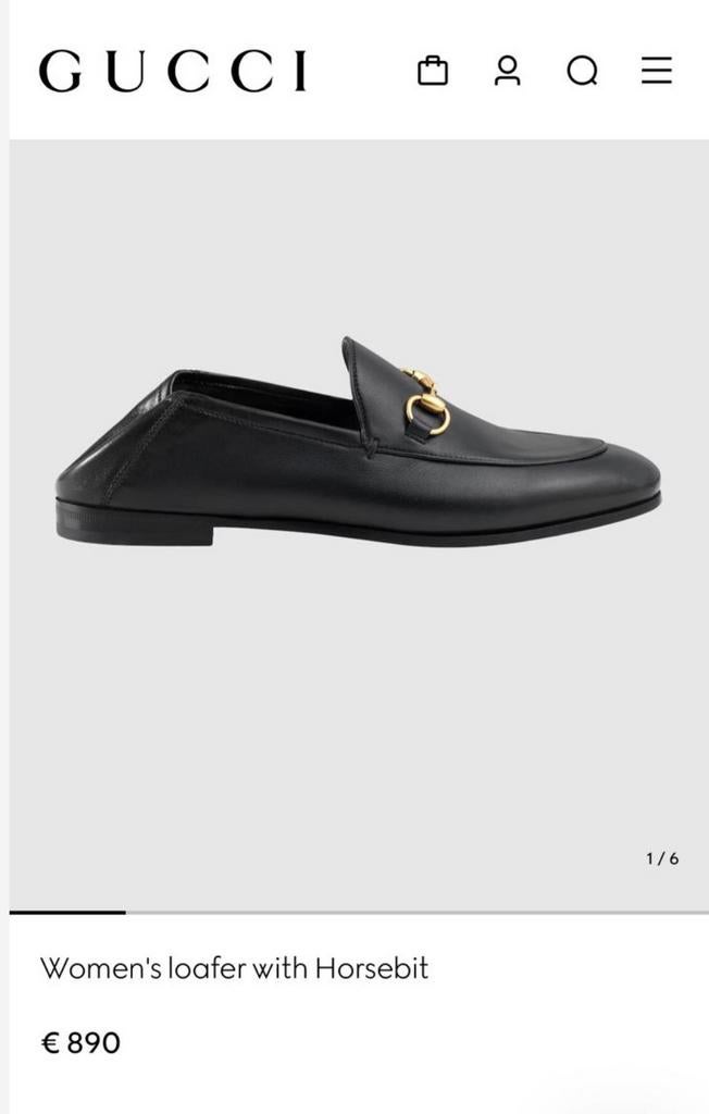 orginele gucci women's loafer with Horsebit, Ophalen, Zo goed als nieuw
