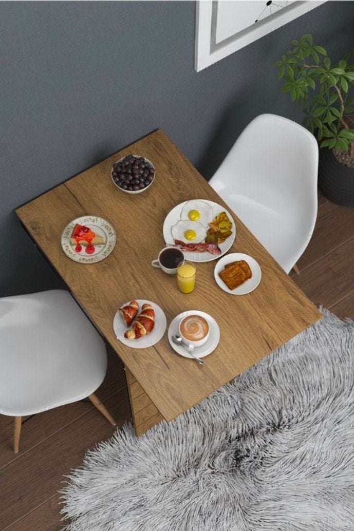 Studie tafel - Eettafel - Opklapbaar Tafel 90x60cm, Ophalen, Overige typen, Gebruikt, Mokaparkeu@gmail.com