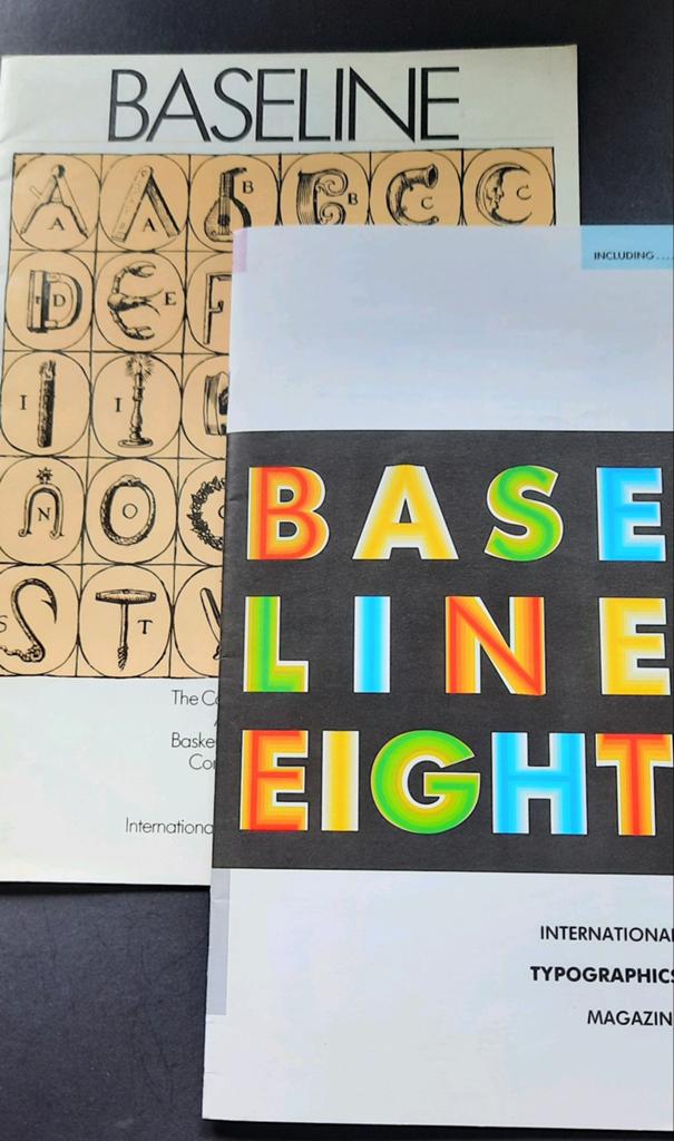 Typografie : Baseline: International Typographics Magazine, Boeken, Ophalen of Verzenden