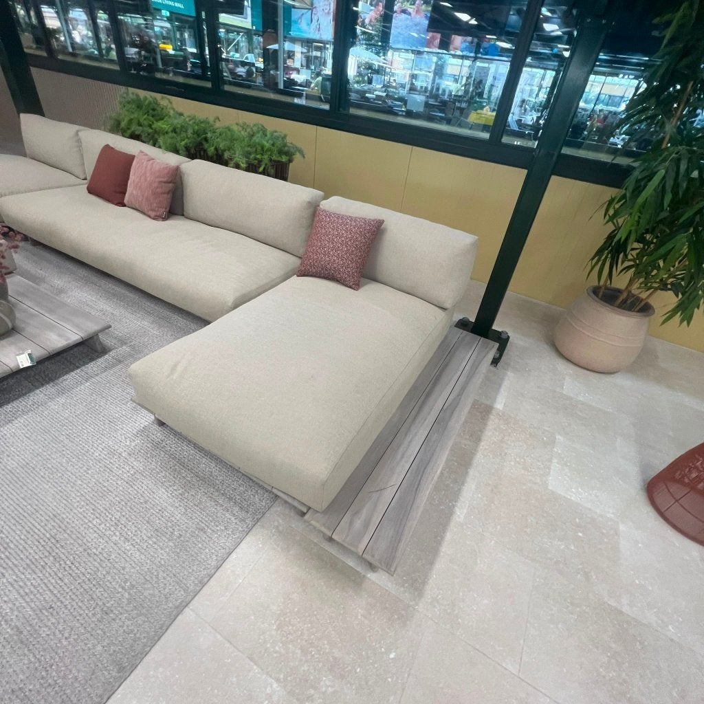 Mylo Loungeset | Showroommodel, Tuin en Terras, Ophalen, Gebruikt, Teakhout, Loungeset