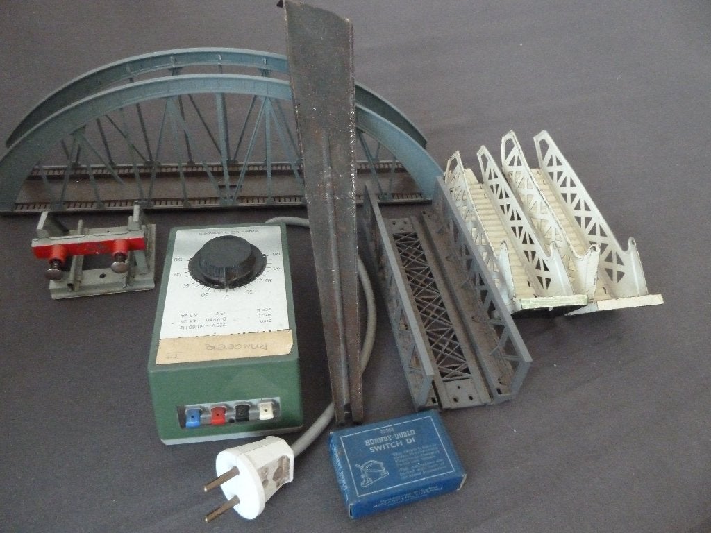 OUDE TREINBAAN ACCESOIRES, Hobby en Vrije tijd, Modeltreinen | Overige schalen, Overige merken, Gebruikt, Gelijkstroom of Wisselstroom