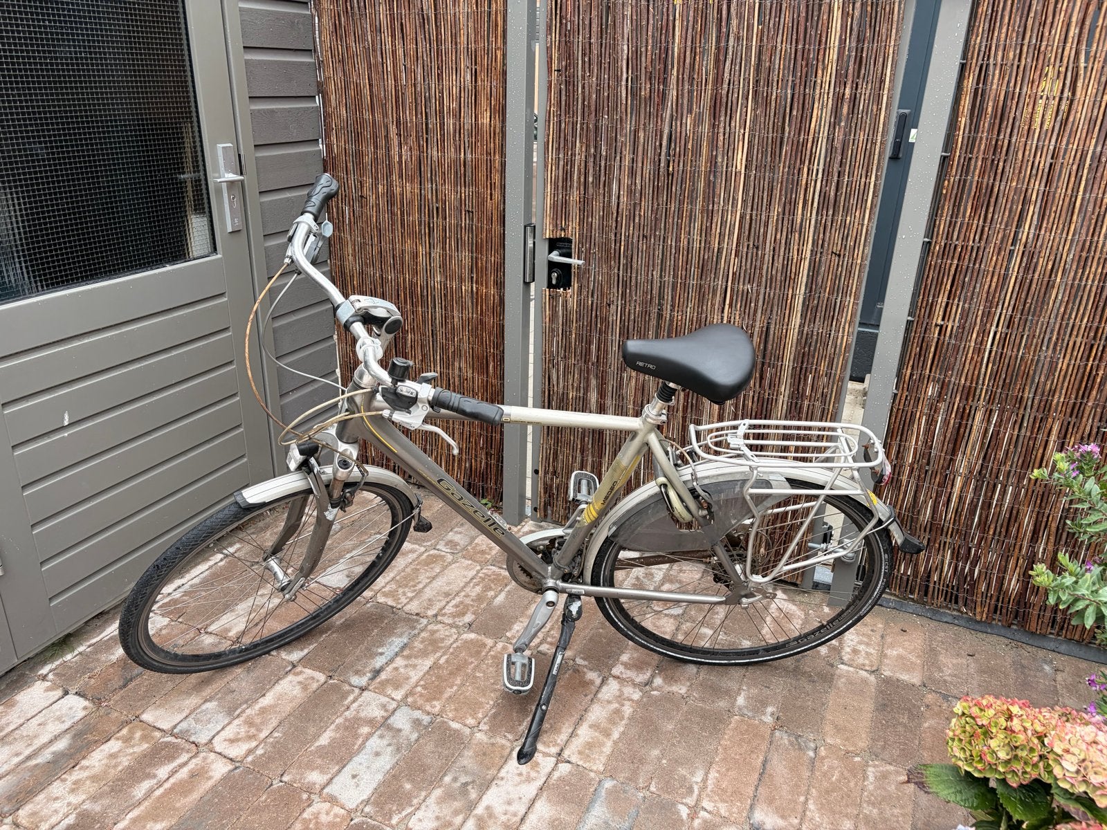 Herenfiets Gazelle Medeo Limited, Fietsen en Brommers, Ophalen, Gebruikt, Velgrem, Versnellingen