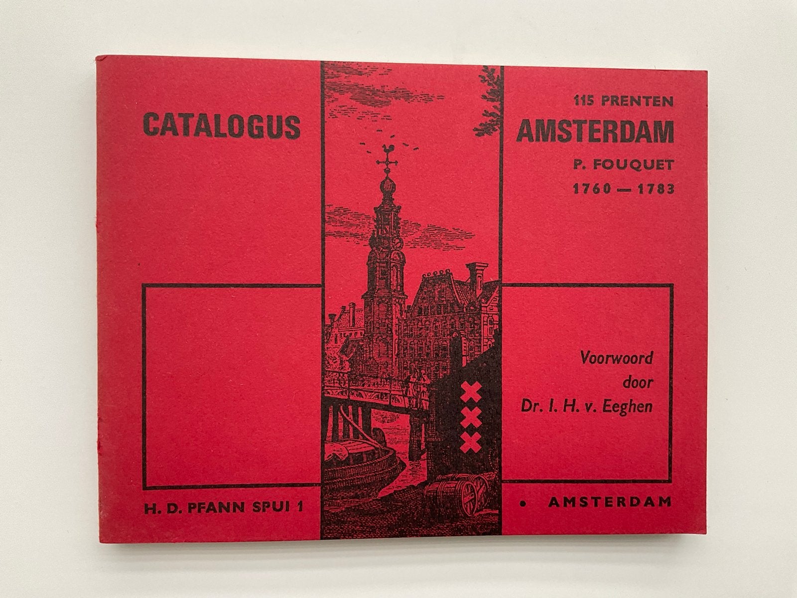 Catalogus 115 Prenten Amsterdam P. Fouquet 1760-1783, Ophalen of Verzenden, Gelezen