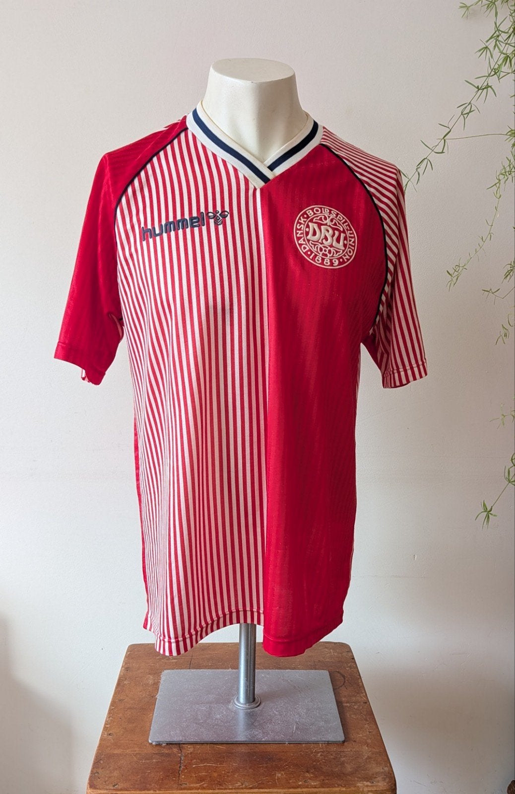 Origineel Denemarken Hummel shirt 1986 – Danish Dynamite –, Ophalen of Verzenden, Gebruikt, Buitenlandse clubs, Shirt