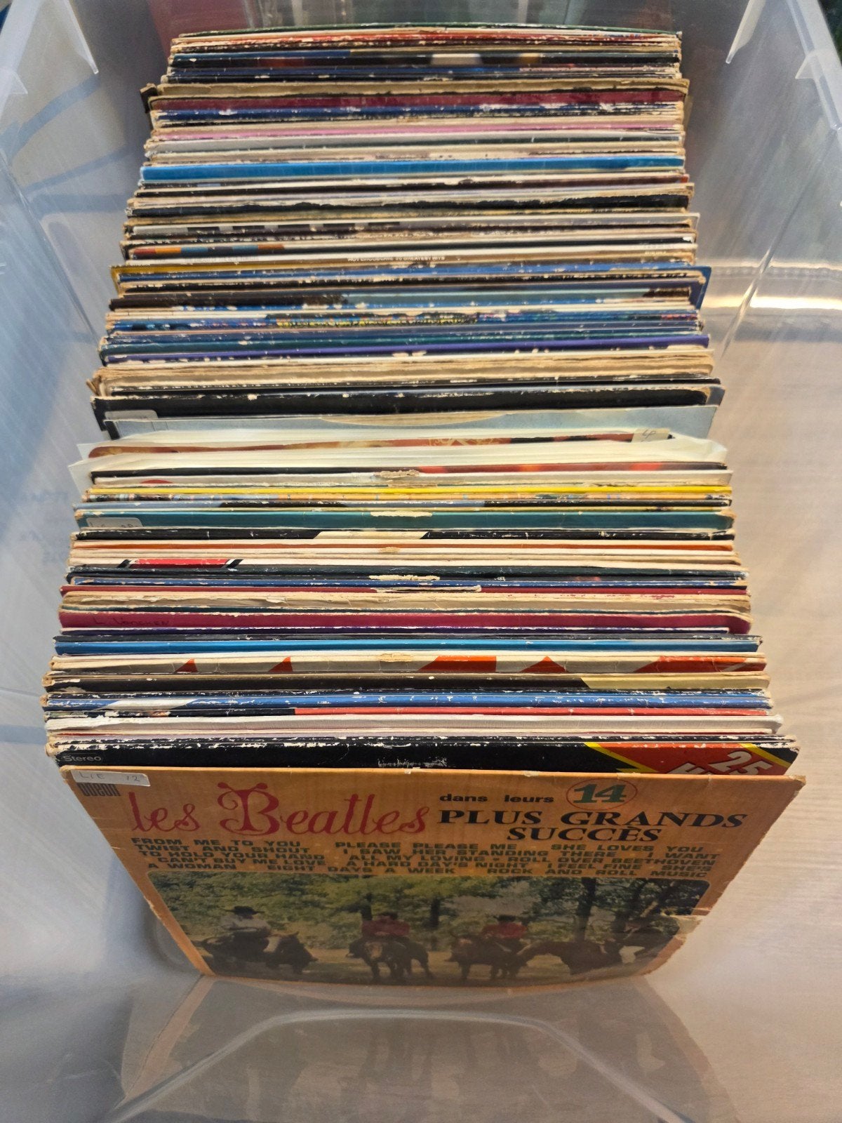 Grote collectie van 150 vinyl platen Pop en Rock LP’s, LP, Gebruikt, Pop, Ophalen of Verzenden
