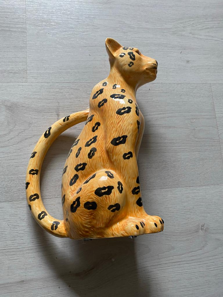 Vintage Luipaard Kan - Decoratieve Karaf, Ophalen