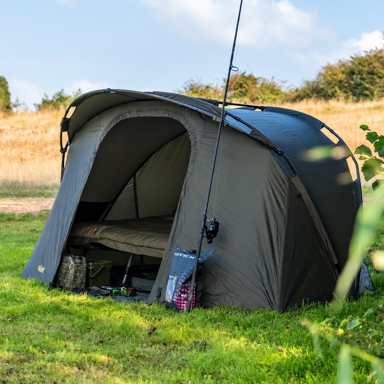 *** solar bankmaster twinrib bivvy**, Ophalen, Zo goed als nieuw, Overige typen