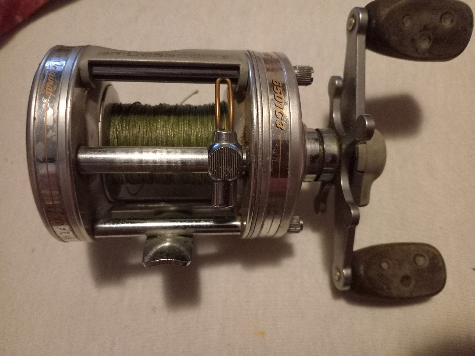 Vismolen - Abu Garcia Ambassadeur 6501C3, Ophalen