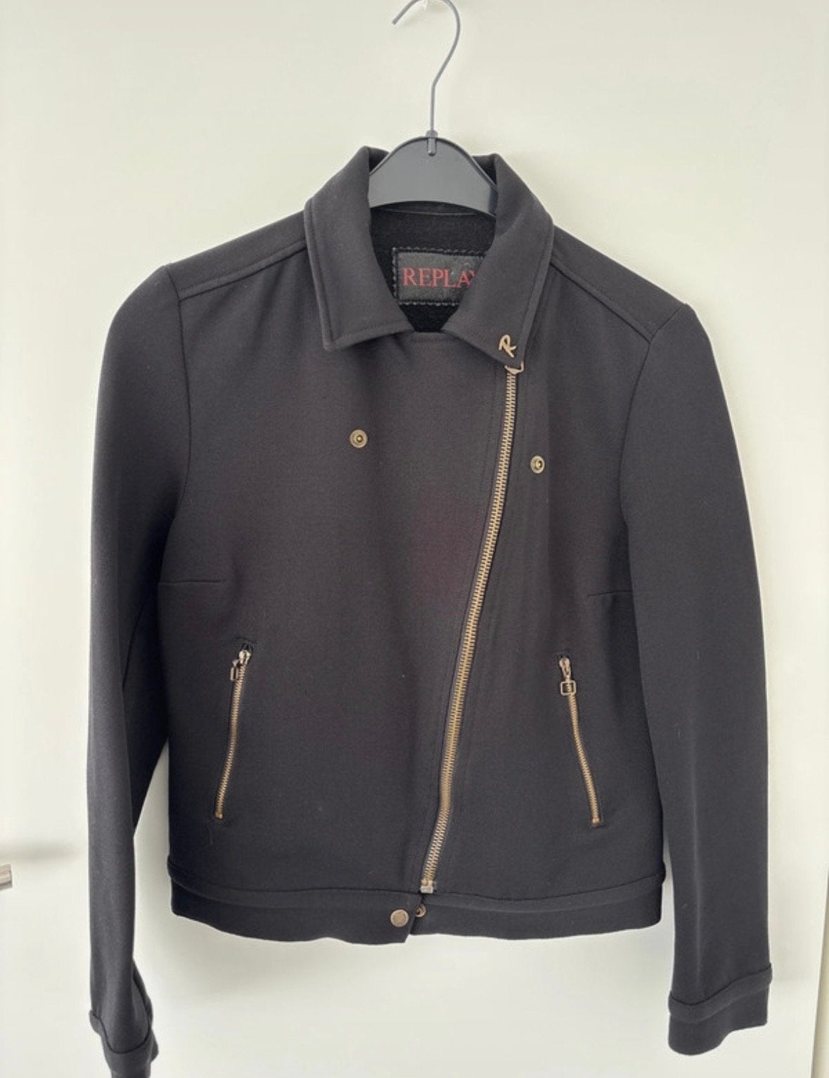Replay jasje - sample sale - netjes - diverse draagstijlen, Ophalen of Verzenden, Zo goed als nieuw, Maat 36 (S), Zwart