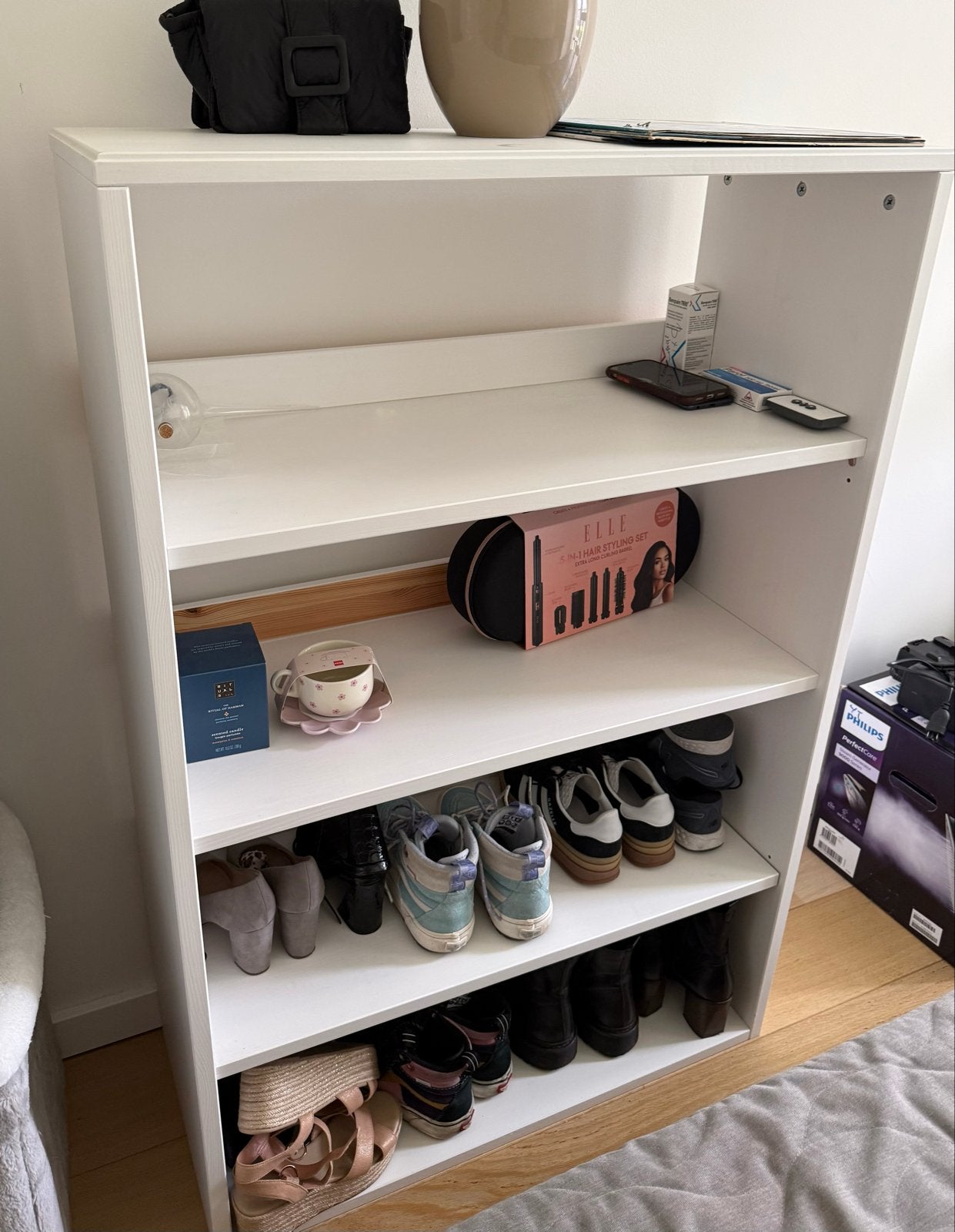 IKEA plank boekenkast Wit - 81x35x123 cm, Ophalen, Gebruikt, 100 tot 150 cm, 50 tot 100 cm