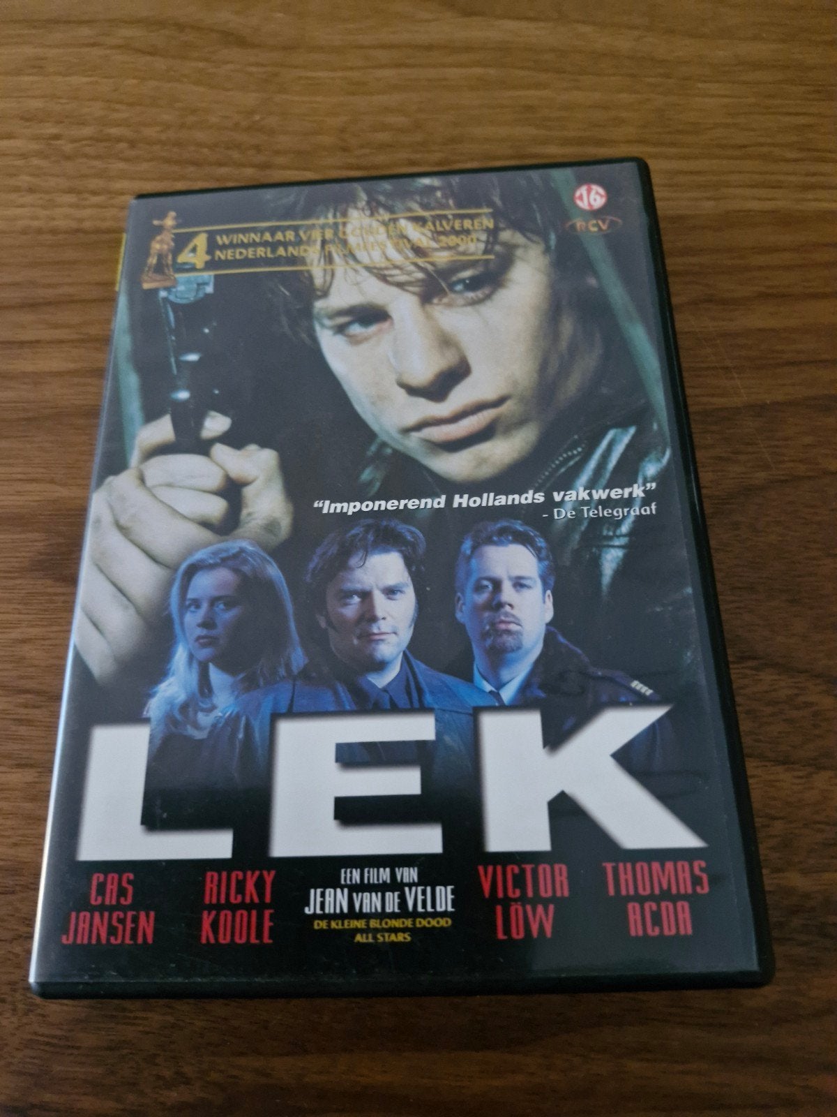 Lek (DVD) - Winnaar 4 Gouden Kalveren, Gebruikt, Vanaf 16 jaar, Nederlands, Actiethriller