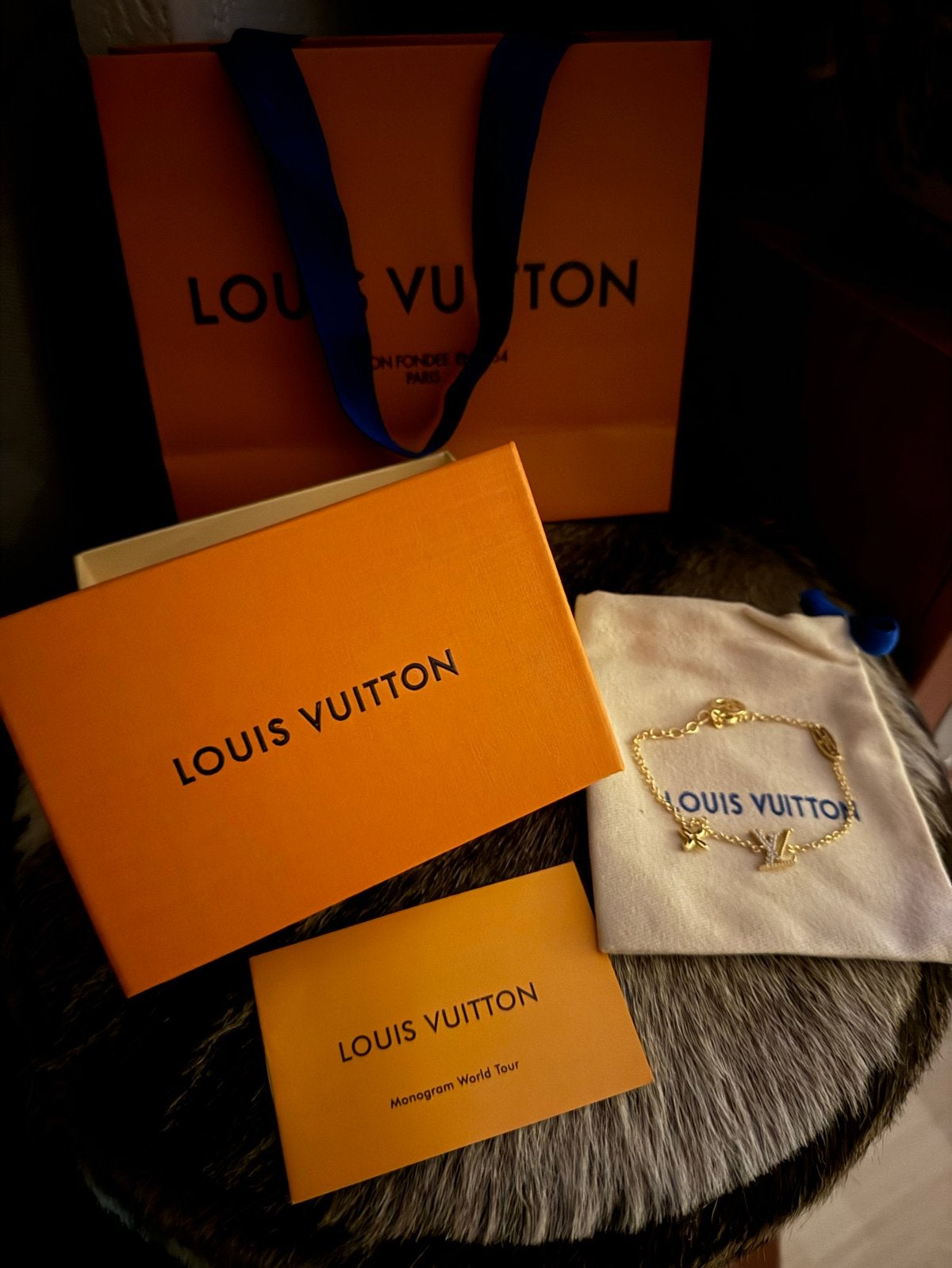 Louis Vuitton Armband - Nieuw met Doos en Zakje, Overige materialen, Nieuw, Ophalen of Verzenden, Goud