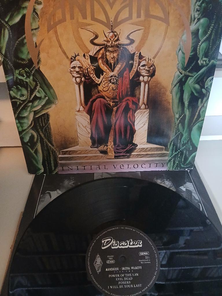 Mandator________________________________Initial Velocity__LP, Verzenden, Gebruikt