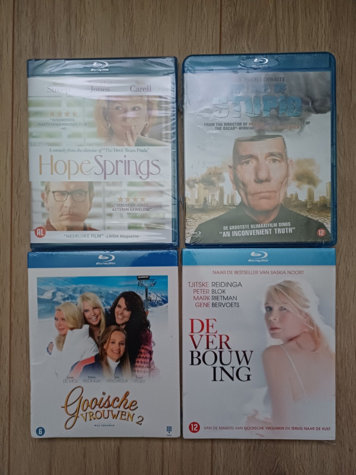 Blu-ray collectie: Hope Springs, Gooische Vrouwen 2, De V, Ophalen of Verzenden, Blu-ray, Filmcollectie, Nieuw in verpakking
