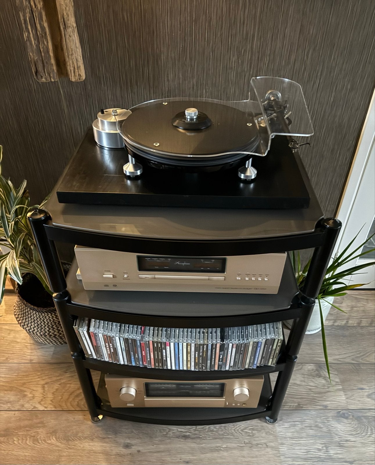 Michell Tecnodec High-end Platenspeler, Ophalen, Zo goed als nieuw, Platenspeler, Overige merken
