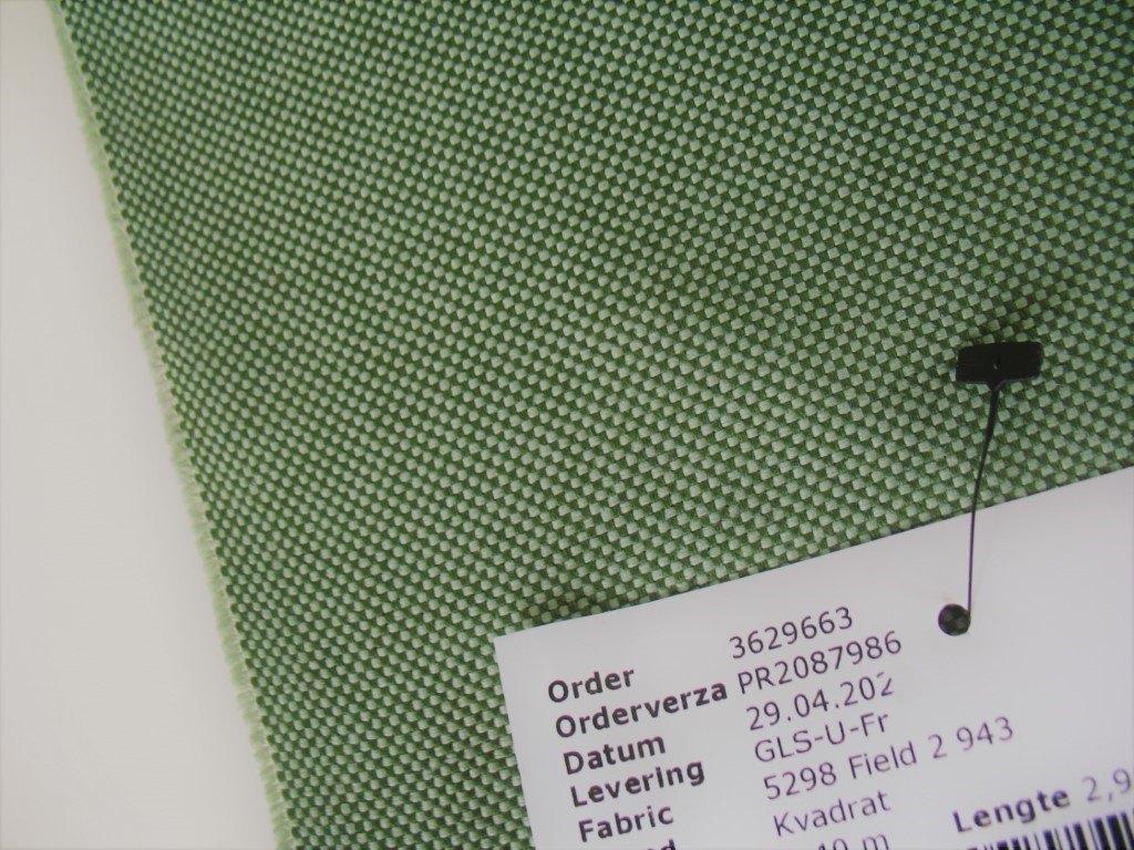 Kvadrat Field 2 943 groentinten; 4,78 mtr meubelstof NU 239€, Hobby en Vrije tijd, Stoffen en Lappen, Overige materialen, 120 cm of meer
