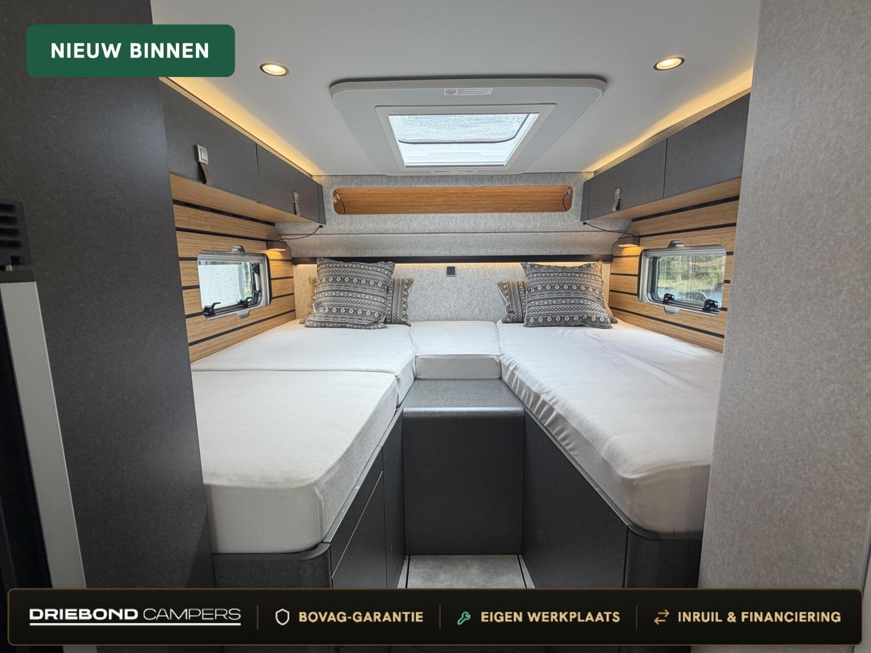 Hymer ML-T 580 4X4 190PK Lithium Luchtvering Levelsysteem Al, Automaat, Airconditioning, 6 tot 7 meter, Bedrijf