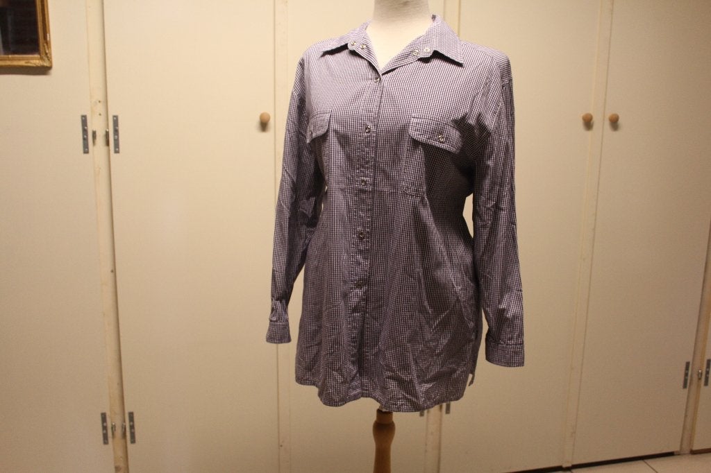 Witteveen blouse met oprolmouw mt 48 ZGAN, Meerkleurig, ., Maat 46/48 (XL) of groter, Ophalen of Verzenden