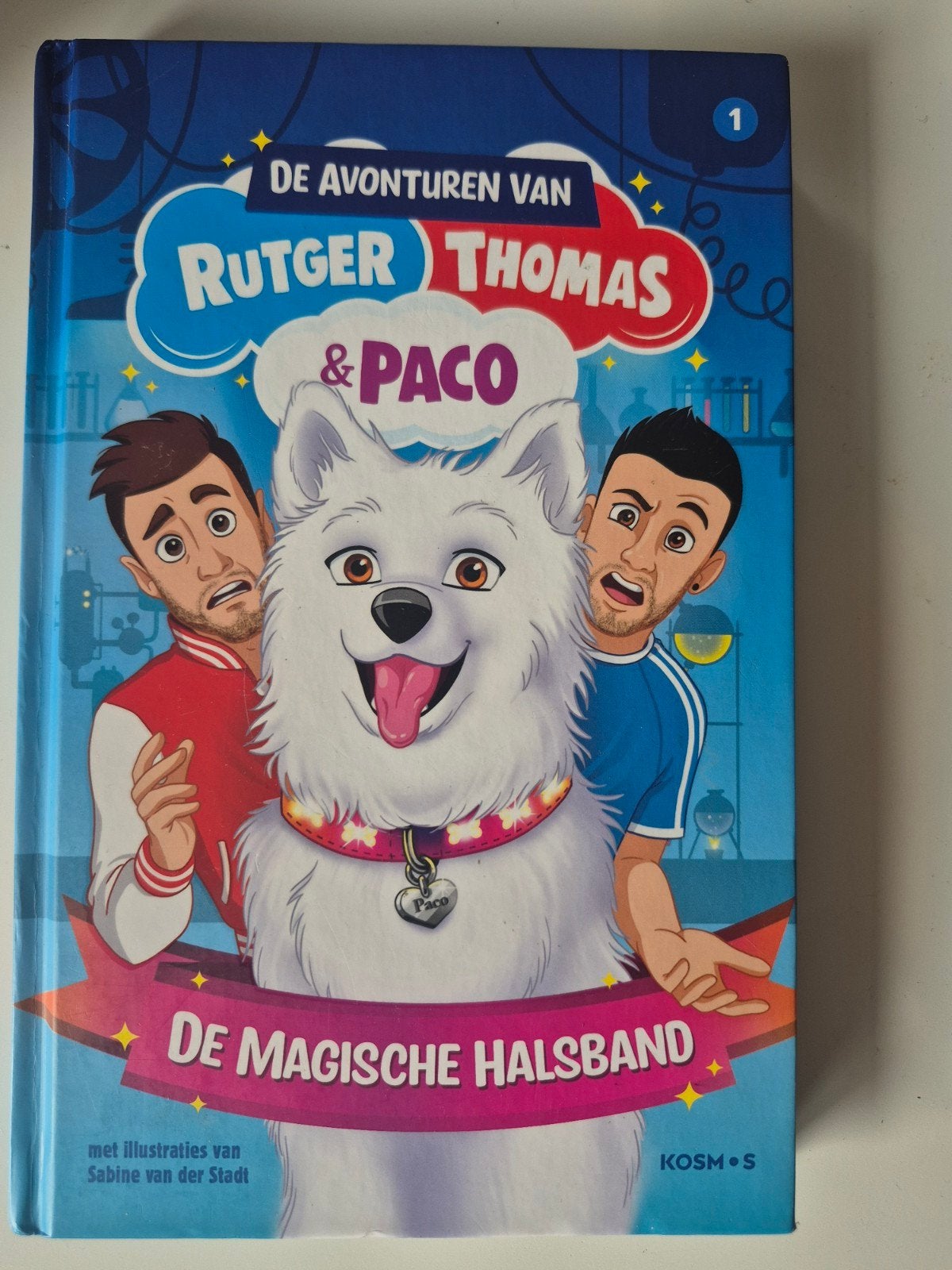 Boek Rutger, Thomas en Paco - De magische halsband, Rutger Vink; Thomas van Grinsven, Fictie algemeen, Ophalen of Verzenden, Zo goed als nieuw