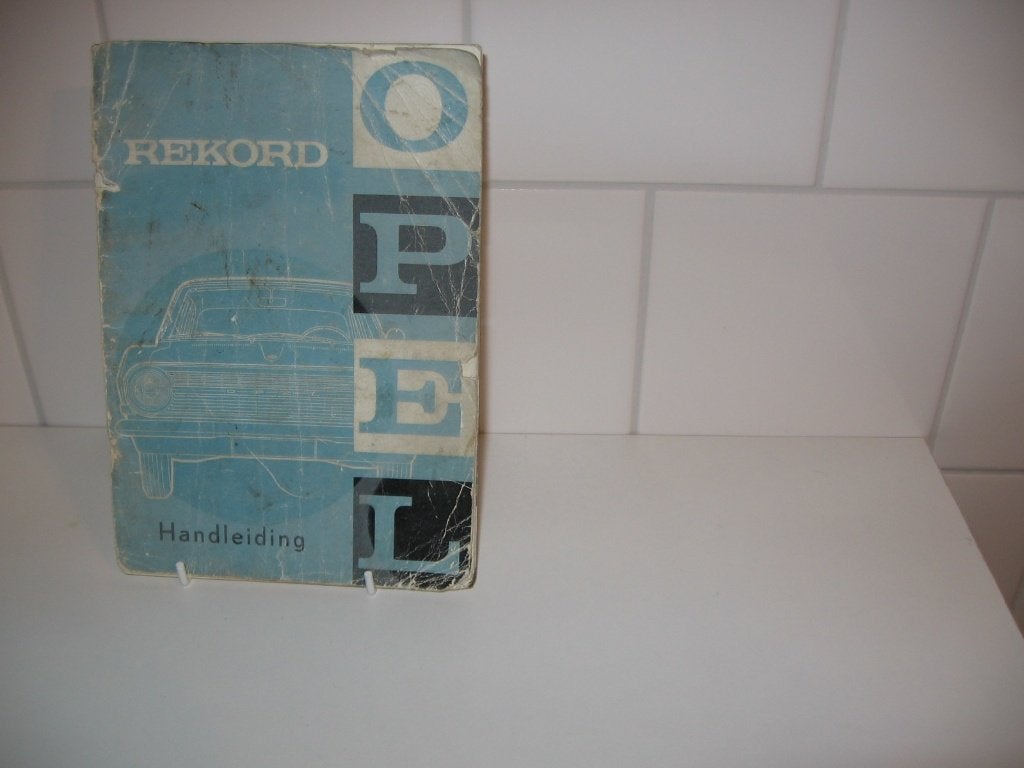 Opel rekord handleiding, Ophalen of Verzenden, Gelezen, Opel