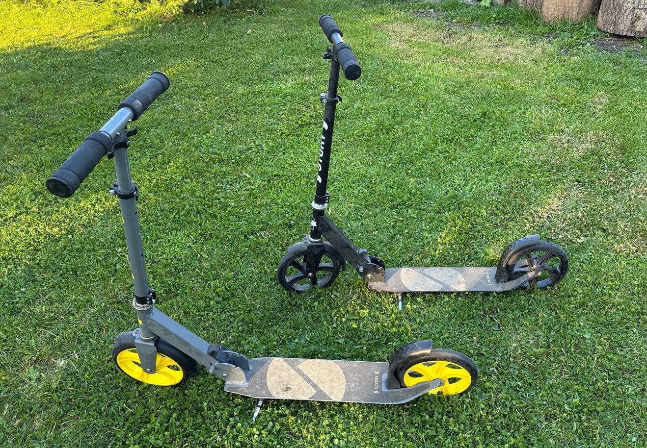 2x Story Urban Go Steps 200mm wielen, Fietsen en Brommers, Steps, Ophalen, Gebruikt, Gewone step