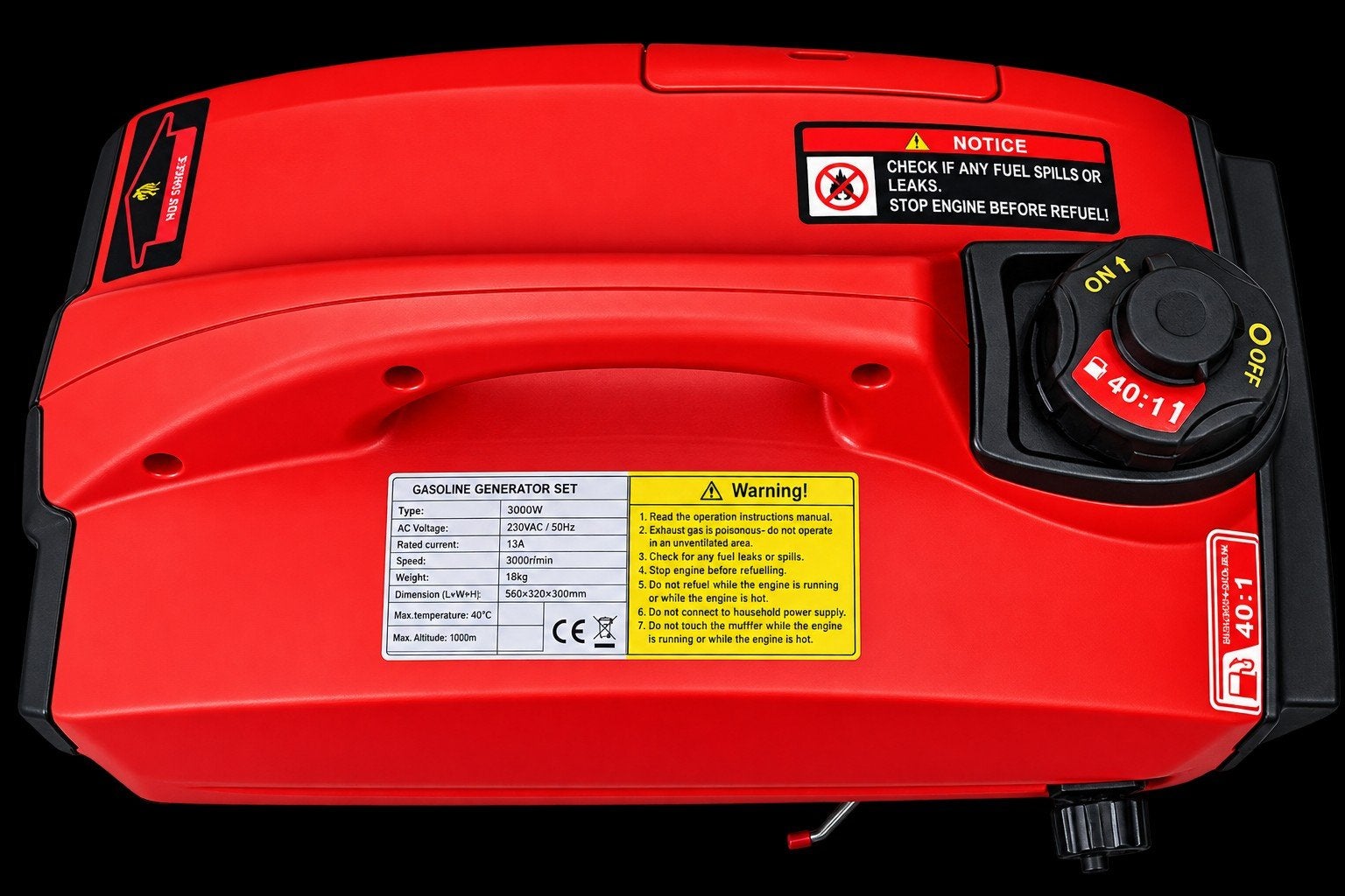 aggregaat/generator 3000w Silent nieuw gratis bezorging, Benzine, Geluidgedempt, Nieuw, Ophalen of Verzenden
