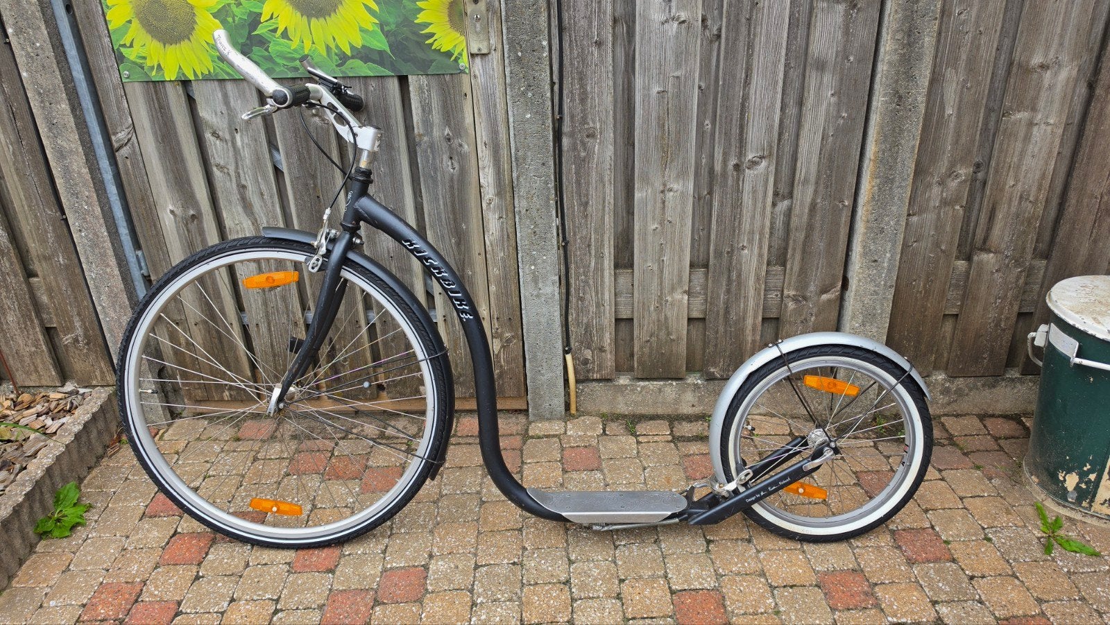 Kickbike step met grote wielen, Fietsen en Brommers, Steps, Ophalen, Gebruikt, Kickbike, Kickbike