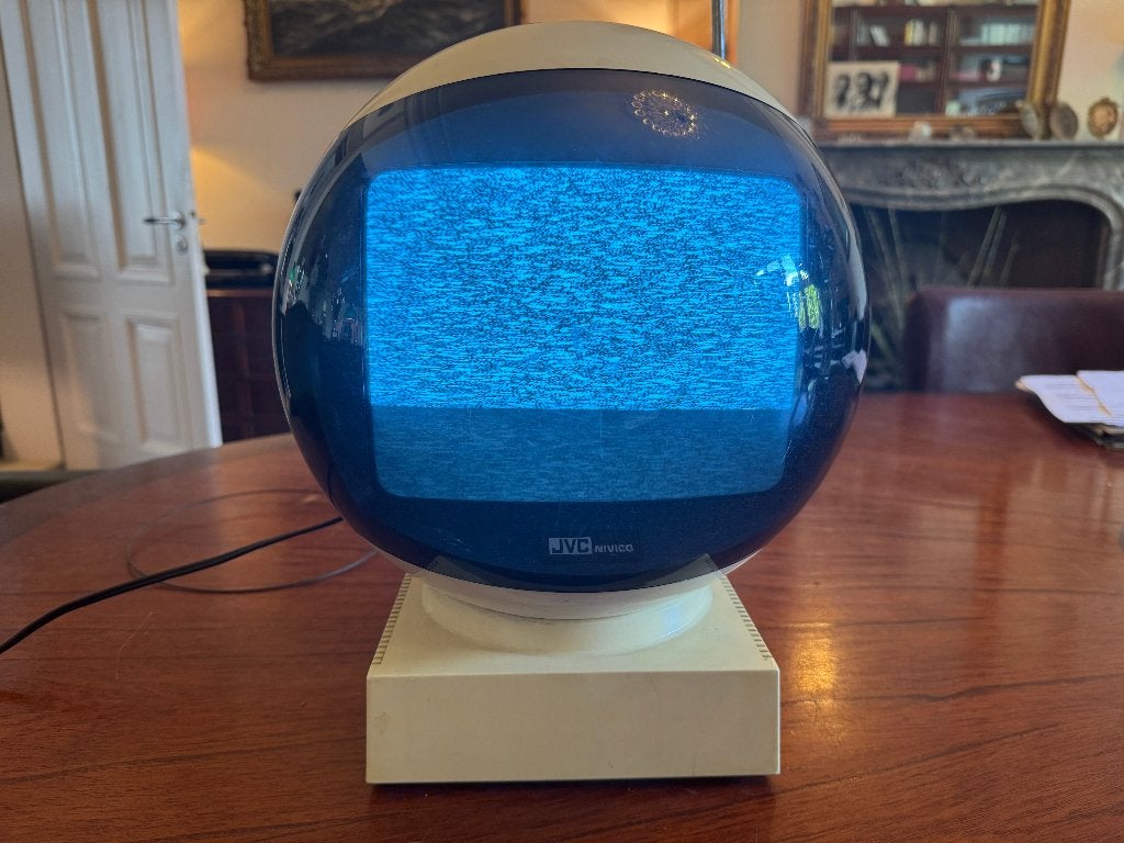 JVC NIVICO Videosphere Space Age TV, Ophalen of Verzenden, Gebruikt, Minder dan 40 cm, Overige merken