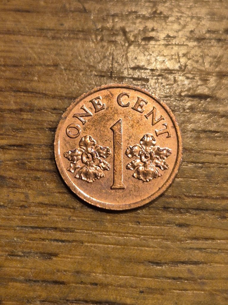 Singapore - 1 Cent 2001, Ophalen of Verzenden, Zuidoost-Azië