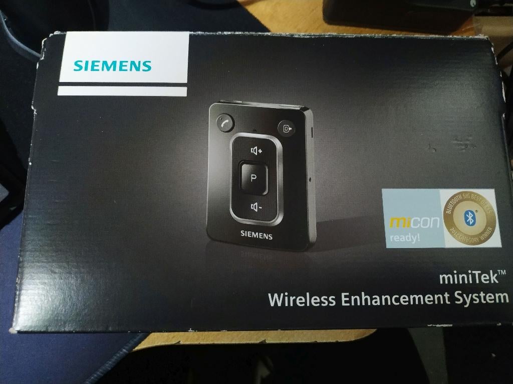 Siemens miniTek Wireless System with TV Transmitte, Ophalen of Verzenden, Zo goed als nieuw