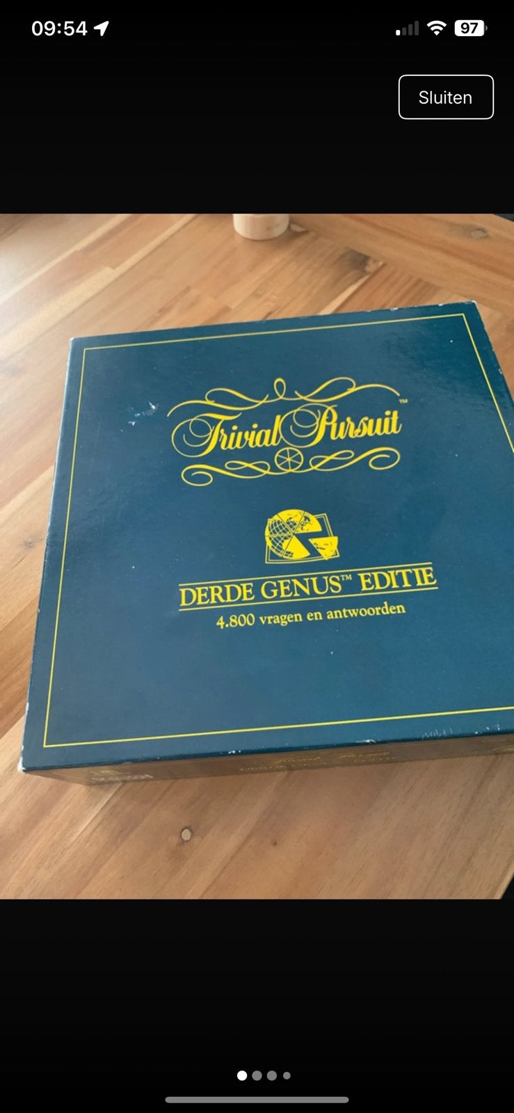 Trivial pursuit, Ophalen of Verzenden, Zo goed als nieuw