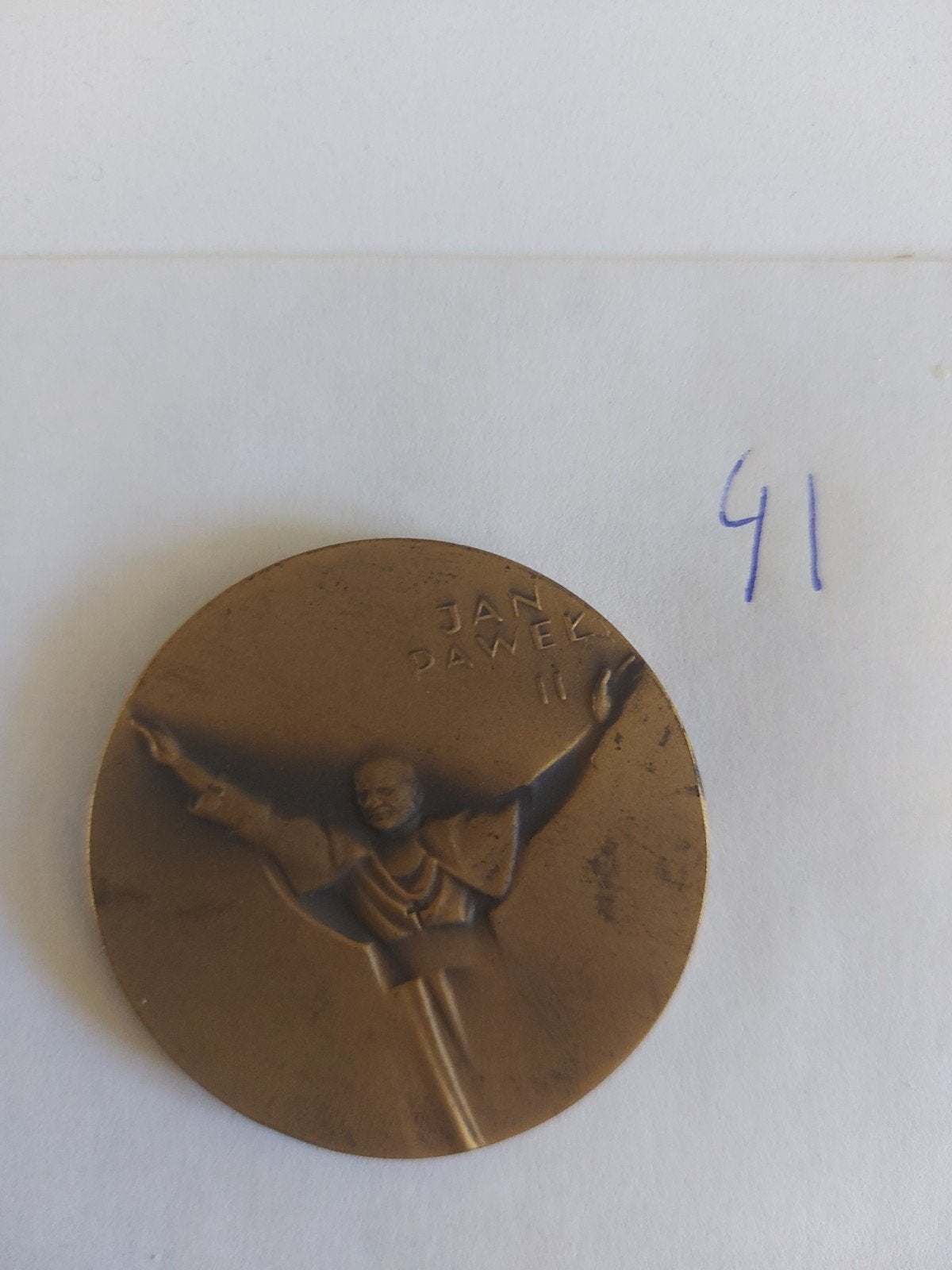 Gedenkpenning, Ophalen of Verzenden, Brons