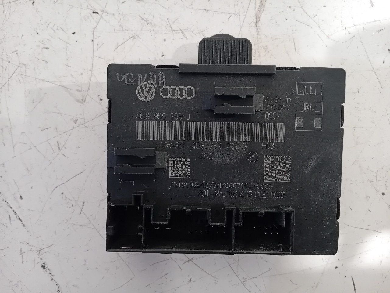 Computer centrale vergrendeling Audi A6, Auto-onderdelen, Onderdelen@venauto.nl, Van der Ven Autorecycling B.V., Gebruikt, Ettenseweg 76, 4706 PB Roosendaal, The Netherlands