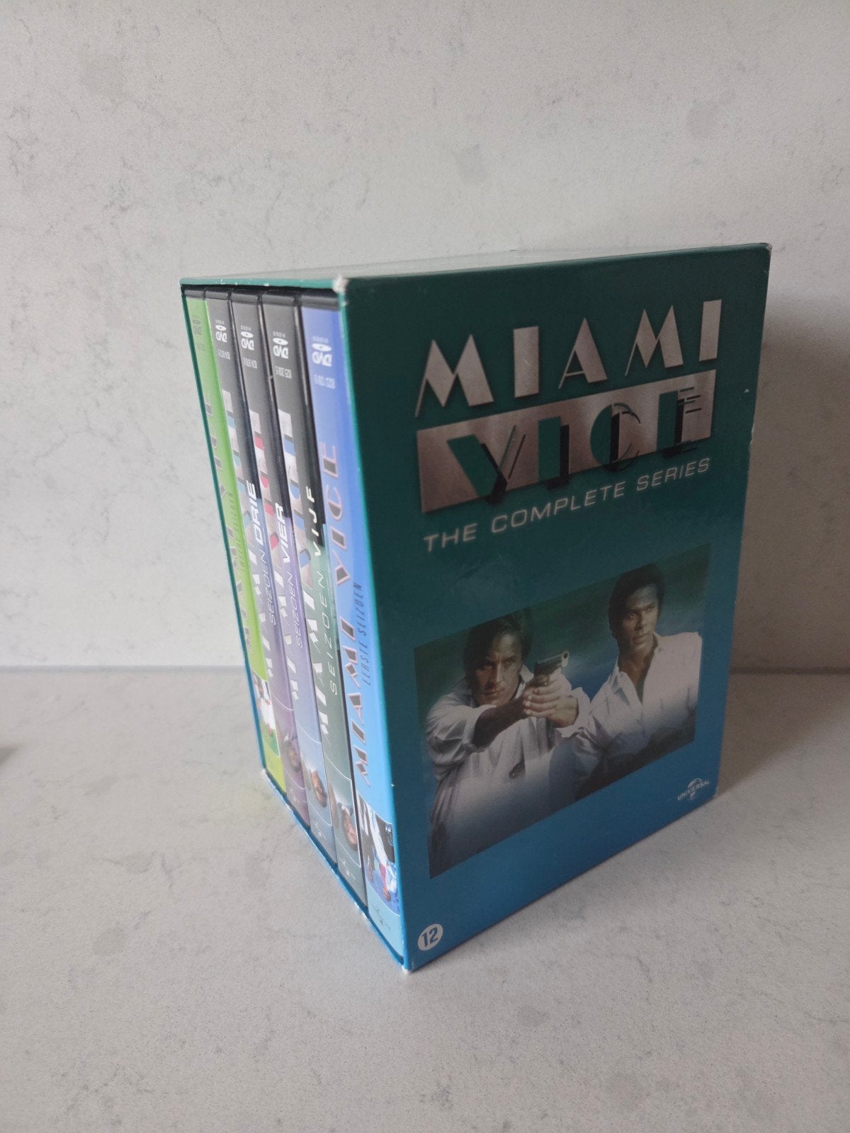Miami Vice - Complete serie seizoen 1 tm 5 dvd boxset, Cd's en Dvd's, Vanaf 12 jaar, Ophalen of Verzenden, Zo goed als nieuw, Actie en Avontuur