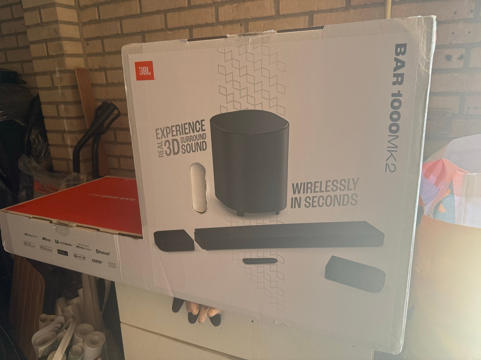 JBL Bar 1000 MK2 Soundbar met Subwoofer - Nieuw in doos, Ophalen of Verzenden, Bluetooth, Nieuw