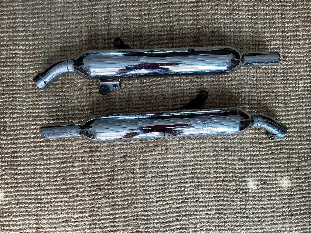Uitlaatdemper motor Triumph Bonneville t100, Ophalen, Gebruikt