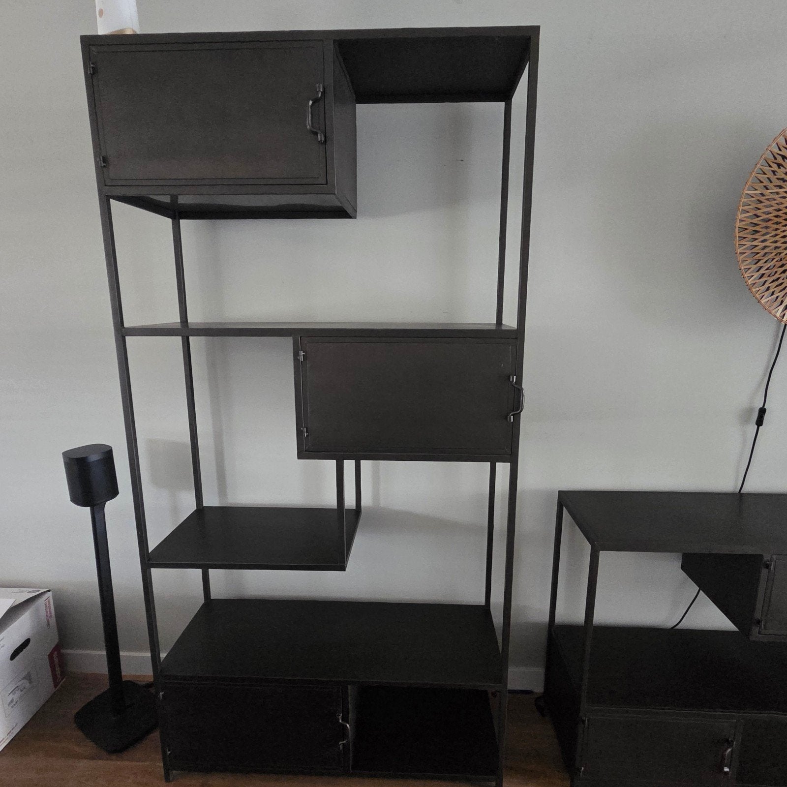 PTMD Kast met 3 dichte kasten - 198x100 cm, Ophalen, Gebruikt
