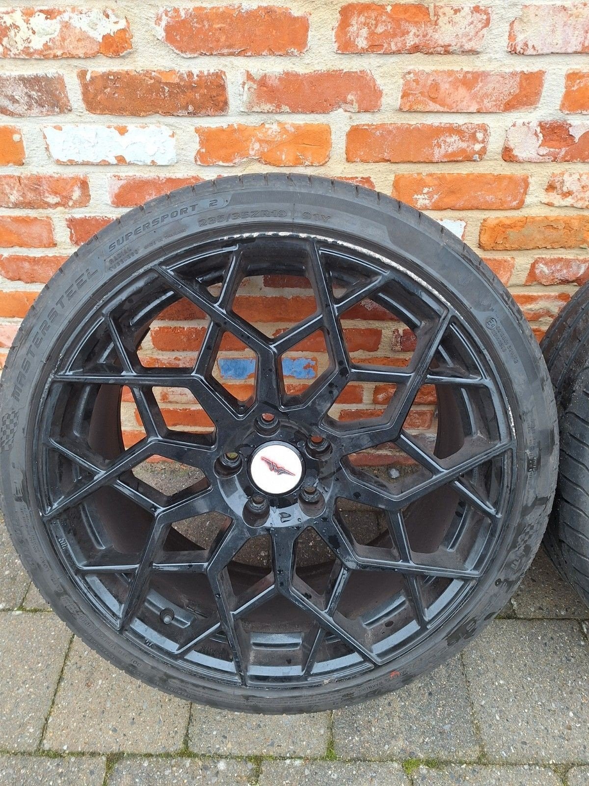 19 inch Veemann 5x112 V-FS42 origineel forged, Gebruikt, Banden en Velgen, 235 mm, Personenwagen