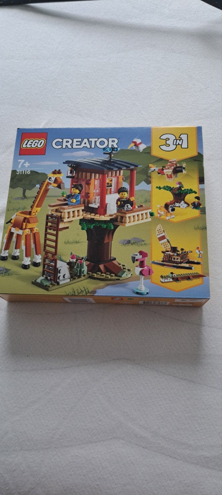 Nieuw in doos LEGO Creator 31116 Safari Wildlife Tree House, Kinderen en Baby's, Lego, Nieuw, Ophalen of Verzenden, Ongeopend/sealed