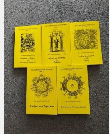 De Astrologische Duiding - Hamaker-Zondag (5 delen), Boeken, Achtergrond en Informatie, Dr. Karen Hamaker-Zondag, Ophalen of Verzenden