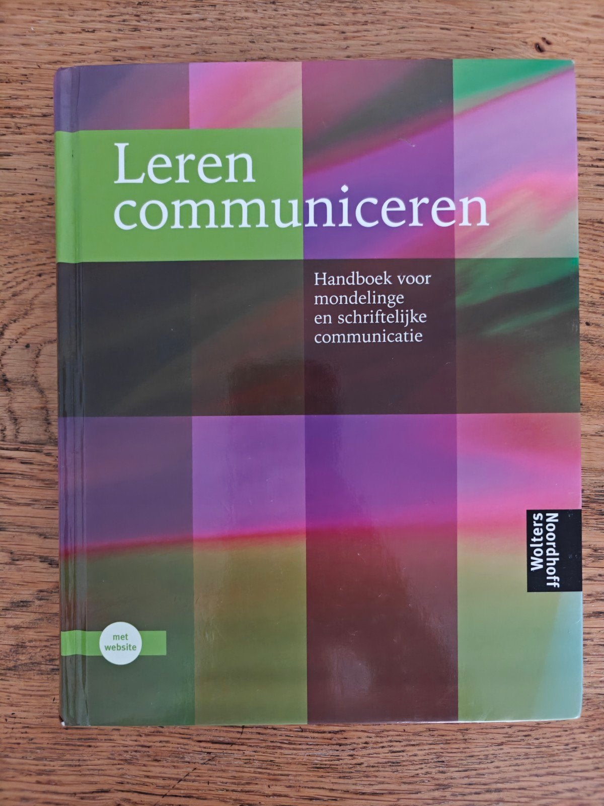Leren Communiceren studieboek, Zo goed als nieuw, Michaël Steehouder, Carel Jansen, Kees Maat, Gamma, HBO