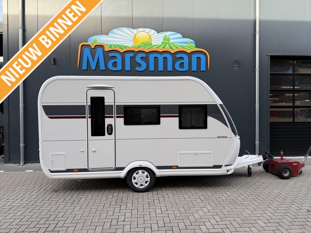 Hobby On Tour 390 SF, Caravans en Kamperen, Hobby, Treinzit, 750 - 1000 kg, Schokbreker