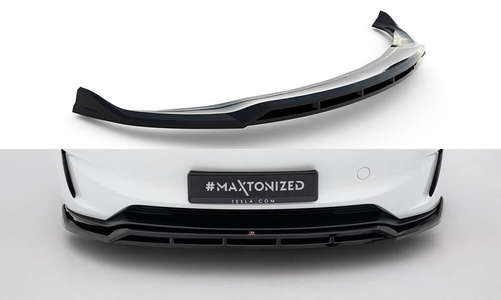 Voorlip sideskirt diffuser spoiler Tesla Model 3 Performance, Ophalen of Verzenden