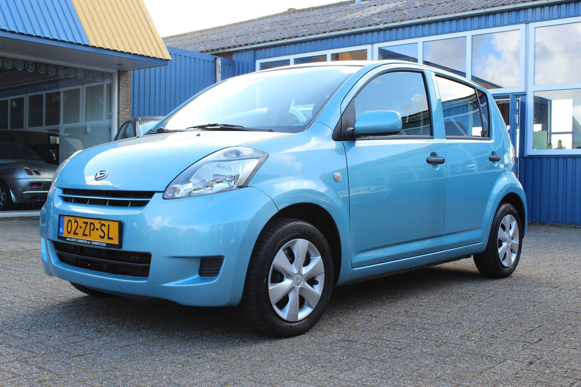 Daihatsu Sirion 2 1.3-16V "Comfort Limited" 5 Deurs - Automa, Auto's, Daihatsu, Stof, Gebruikt, 4 cilinders, Blauw