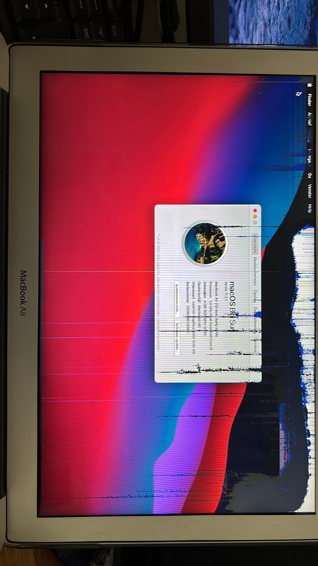 MacBook Air 2014 13-inch voor onderdelen, Gebruikt, 13 inch, Minder dan 2 Ghz, Ophalen of Verzenden