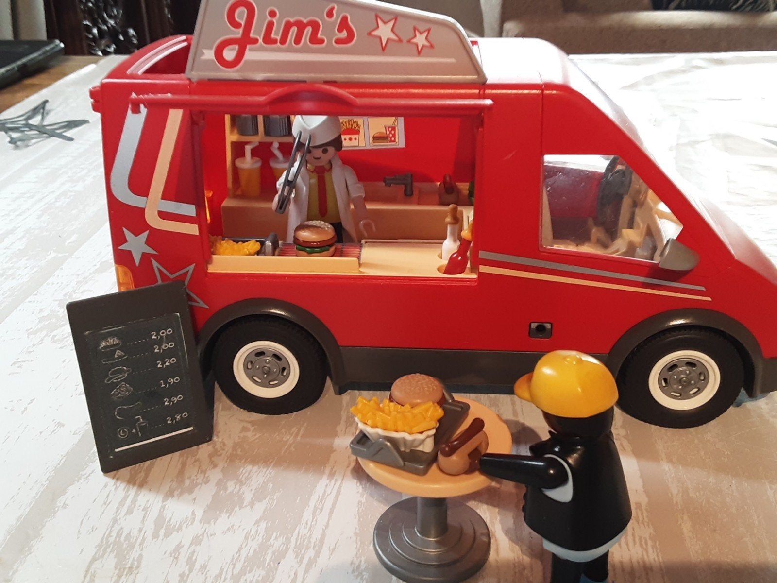 5632 jim's foodtruck, Complete set, Voertuig, Ophalen of Verzenden, Zo goed als nieuw