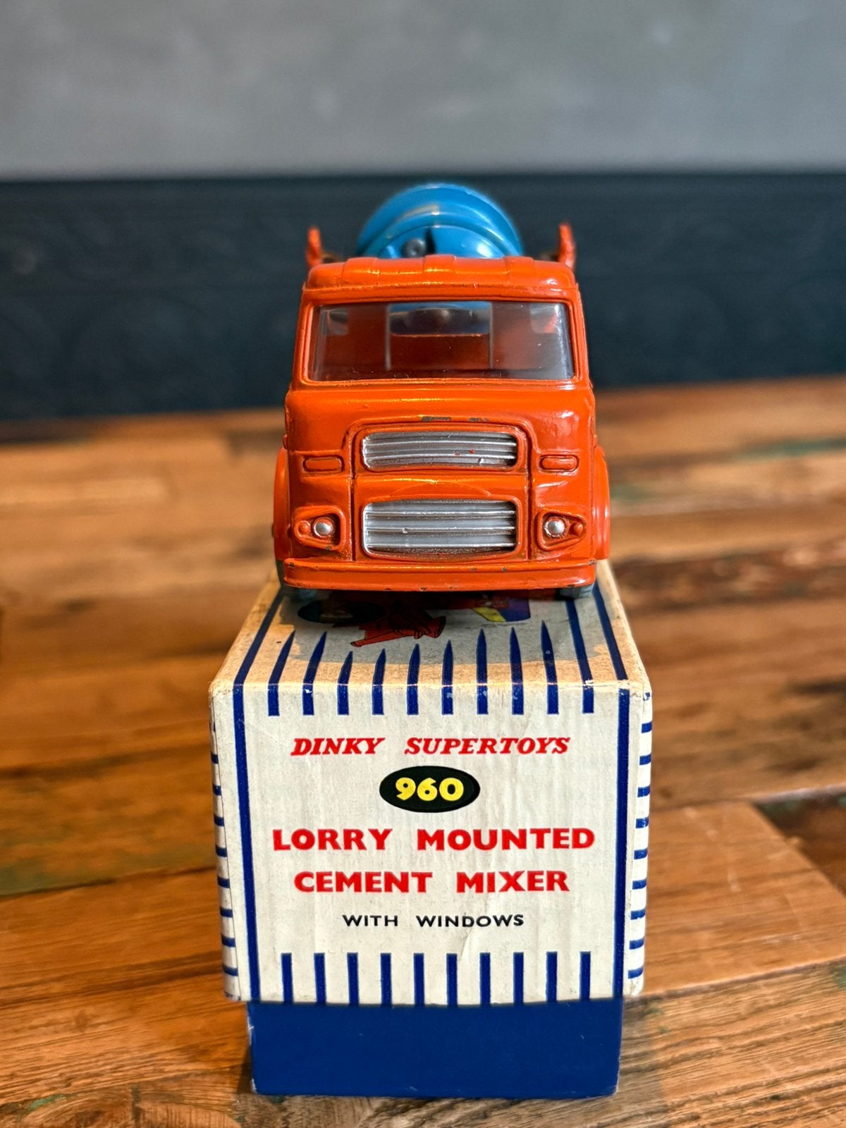 Dinky Supertoys 960 Albion Concrete Mixer met originele doos, Ophalen of Verzenden, Zo goed als nieuw, Bus of Vrachtwagen, Dinky Toys
