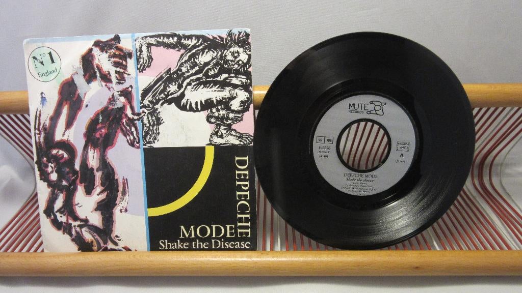 Depeche Mode, Shake The Disease (single 7"), Cd's en Dvd's, Vinyl Singles, 7 inch, Single, Ophalen of Verzenden, Zo goed als nieuw