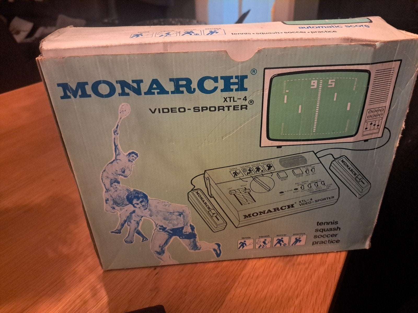 Monarch XTL-4 Video-Sporter Retro Console, Spelcomputers en Games, Ophalen of Verzenden, Overige merken, Gebruikt